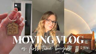 moving vlog | getting the keys, move with us as FIRST TIME BUYERS + empty house tour