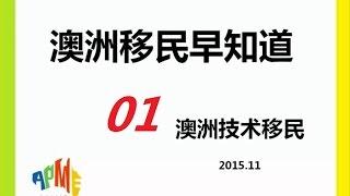 澳洲移民早知道 第一讲 澳洲移民途径