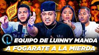 LUINNY, MALUKITA, LIRIO Y EDWIN MANDAN A LA M A FOGARATE RADIO POR COMENTARIOS ACABÁNDOLOS