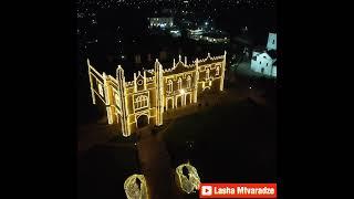 #4K #DadianiPalace #Museum #Zugdidi #Samegrelo #Georgia #Travel #Night #360