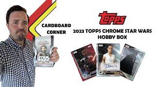 USE THE FORCE! 2023 Topps Chrome Star Wars Hobby Box Review YOU CAN'T OUT JABBA THE HUT #starwars