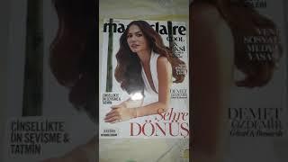 Marie claire Demet özdemir dergisi fotoğraf ver röportaj ( 2020 eylül sayısı )