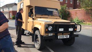 Land Rover 127 Ambulance Camper And Siren Noises