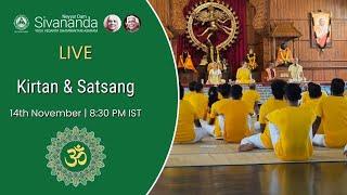 Experience the Power of Kirtan & Satsang, Live from the Sivananda Ashram in Kerala, India