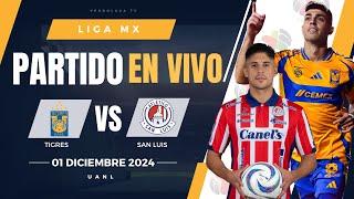  TIGRES VS SAN LUIS EN VIVO Y EN DIRECTO / LIGA MX APERTURA 2024