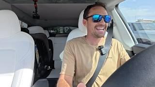 Tesla Gave me Full Self Driving (FSD) For FREE ... It Went Crazy