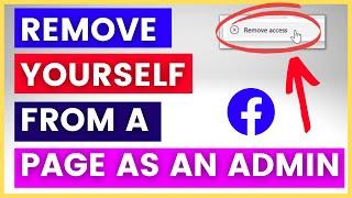 How To Remove Yourself From Facebook Page As An Admin? [in 2025]