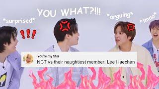 Lee Haechan making NCT lose their patience