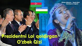 Prezidentni Lol qoldirgan O'zbek Qizi  | Президентни Лол колдирган Узбек кизи 