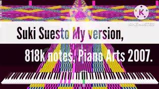 [Black Midi] Suki Suesto My version, 818k notes, Piano Arts 2007.