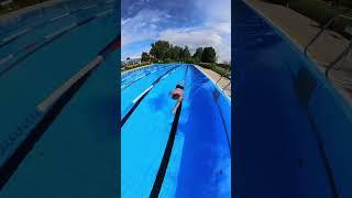 Relaxed and efficient freestyle swimming #swimming