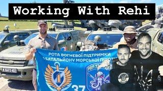  NAFO Convoy to Kyiv! ​@arturrehi and I working together for Ukraine