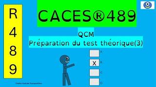 CACES®R489 test théorique n°3 #caces #bacpro #logistique #logistics