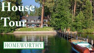 HOUSE TOUR | Inside A $29 Million Waterfront Estate in Lake Tahoe