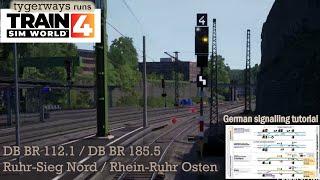 German Signalling: Gleiswechselbetrieb – Running against the flow of traffic (Train Sim World)