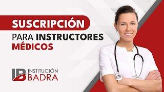 Suscripción para Instructores Médicos