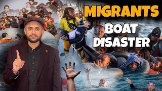 Italy Migrants boats️ disaster|Italy atay hoye boht sy log mar gaye|#saleemrazavlogs