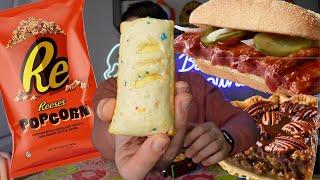 Giant Dessert Bowl, McDonald's, Fried Food & More Mukbang Cheat Day! 