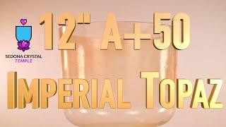 Imperial Topaz Crystal Singing Bowl | Sedona Sound Healing