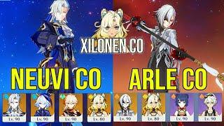 F2P Xilonen | Neuvillette C0 Prototype & Arle C0 White Tassel Spiral Abyss Floor 12 Genshin Impact