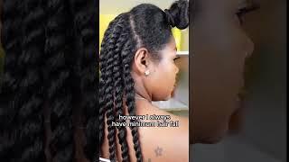 Flat Twist- An ICONIC natural hairstyle.  #shorts #blackhair #flattwists  #heatlesshairstyles