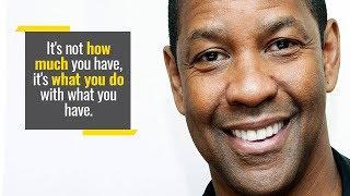 How to Achieve Your Dreams | Denzel Washington