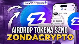 Airdrop tokena ZND od giełdy ZondaCrypto! 🪂