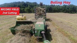 Baling Record 2nd Cut Hay