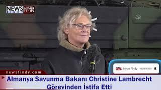 Almanya Savunma Bakanı Christine Lambrecht Görevinden İstifa Etti