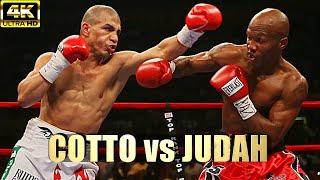 Miguel Cotto vs Zab Judah | KNOCKOUT Highlights Legendary Boxing Fight | 4K Ultra HD