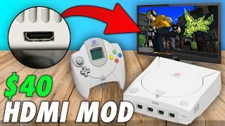 This Dreamcast HDMI Mod Is Only $40! | Budget Dreamcast HDMI Mod Review