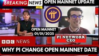 NOW PI NETWORK GIVE UPDATE OPEN MAINNET 01/01/2025