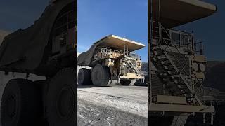 Mining truck that uses a GPS system #komatsu #mining