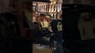 Billionaire woman getting into her Ferrari at Casino #billionaire#monaco #luxury#trending#lifestyle