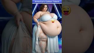 This video 100M views. Judges Are Terrified as Sacred fat lady Magic, Wins Golden Buzzer #agtmagic