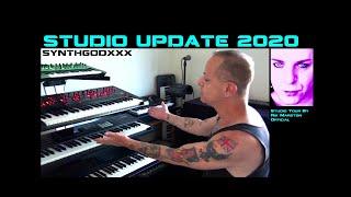 Studio Update May 2020 SynthgodXXX Rik Marston Official Analog Digital Modular Synthesizer