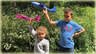 Unboxing & Review | EPP Foam Hand Throw Airplane Model Glider Plane Kids Toys