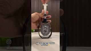 Decanting Diptyque Tam Dao and Dunhill Icon Absolute