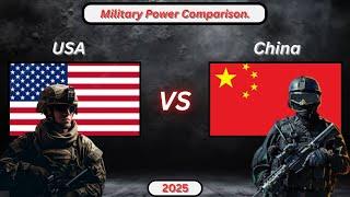 USA vs China: Military Power Comparison (2025).