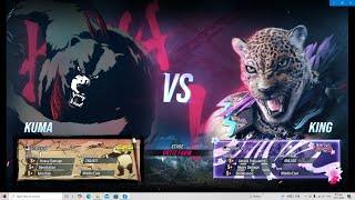 cortexq8 (KUMA) VS y0ReDz (KING) | TEKKEN 8 HIGH LEVEL RANK MATCH