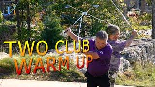 The 2 Club Warm Up Drill - John Hughes Golf