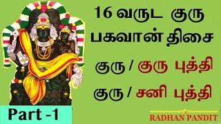 guru dasa palangal in tamil | குரு திசை பலன்கள் | Part-1