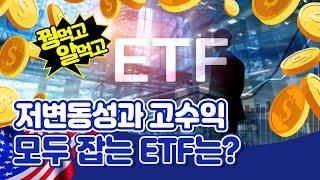 [투자직감] 꿩 먹고 알 먹고! 저변동성과 고수익 모두 잡는 ETF는?