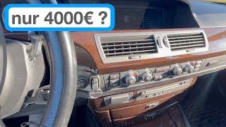 Fahrt im Raumschiff Suprise - Luxusgleiter BMW 750i E65 aus 2005 - Teil 1