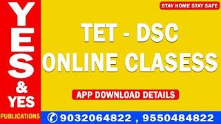 YES & YES ONLINE CLASSES || APP DOWNLOAD DETAILS