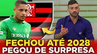 BOMBA! FECHADO ATÉ 2028! REFORÇO CHEGANDO! CONTRATAÇÃO DE PESO! ÚLTIMAS NOTÍCIAS DO FLAMENGO