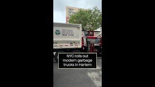 NYC rolls out modern garbage trucks in Harlem, latest step towards containerizing trash