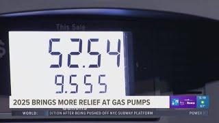 2025 brings more relief at gas pumps