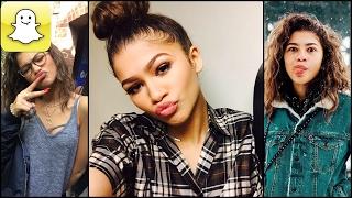 Zendaya - Snapchat Video Compilation (Best 2017)