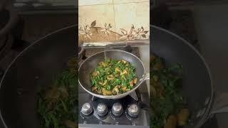 املت اسفناج | Spinach omelette